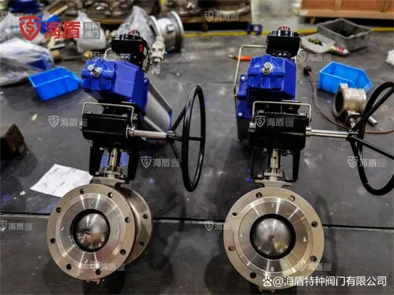 氣動V型調節(jié)球閥