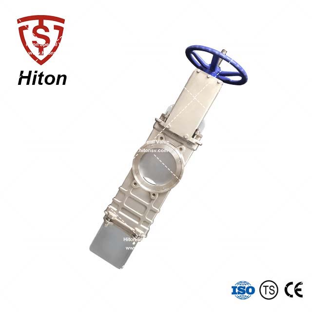 手動(dòng)穿透式插板閥