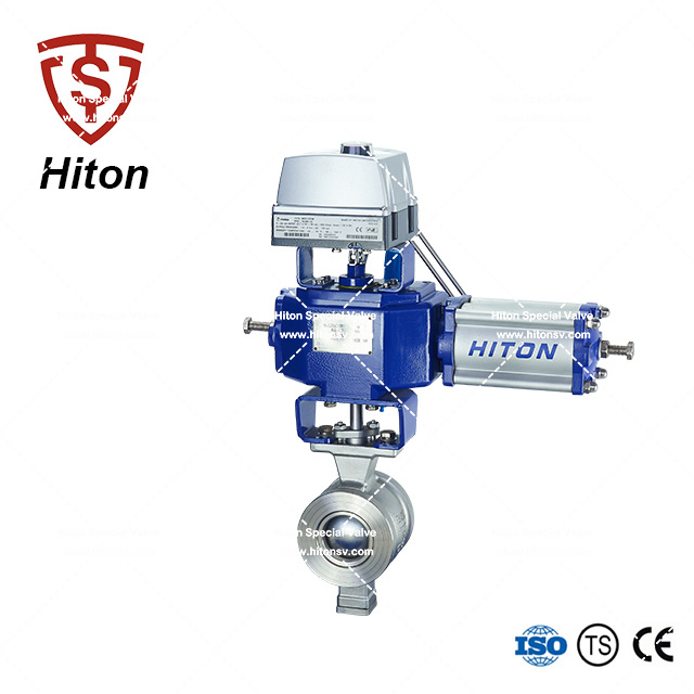 氣動(dòng)V型調(diào)節(jié)球閥