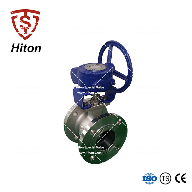 手動V型調(diào)節(jié)球閥